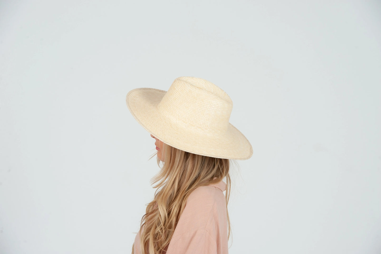 Women's Straw Wide Brim Panama Hat