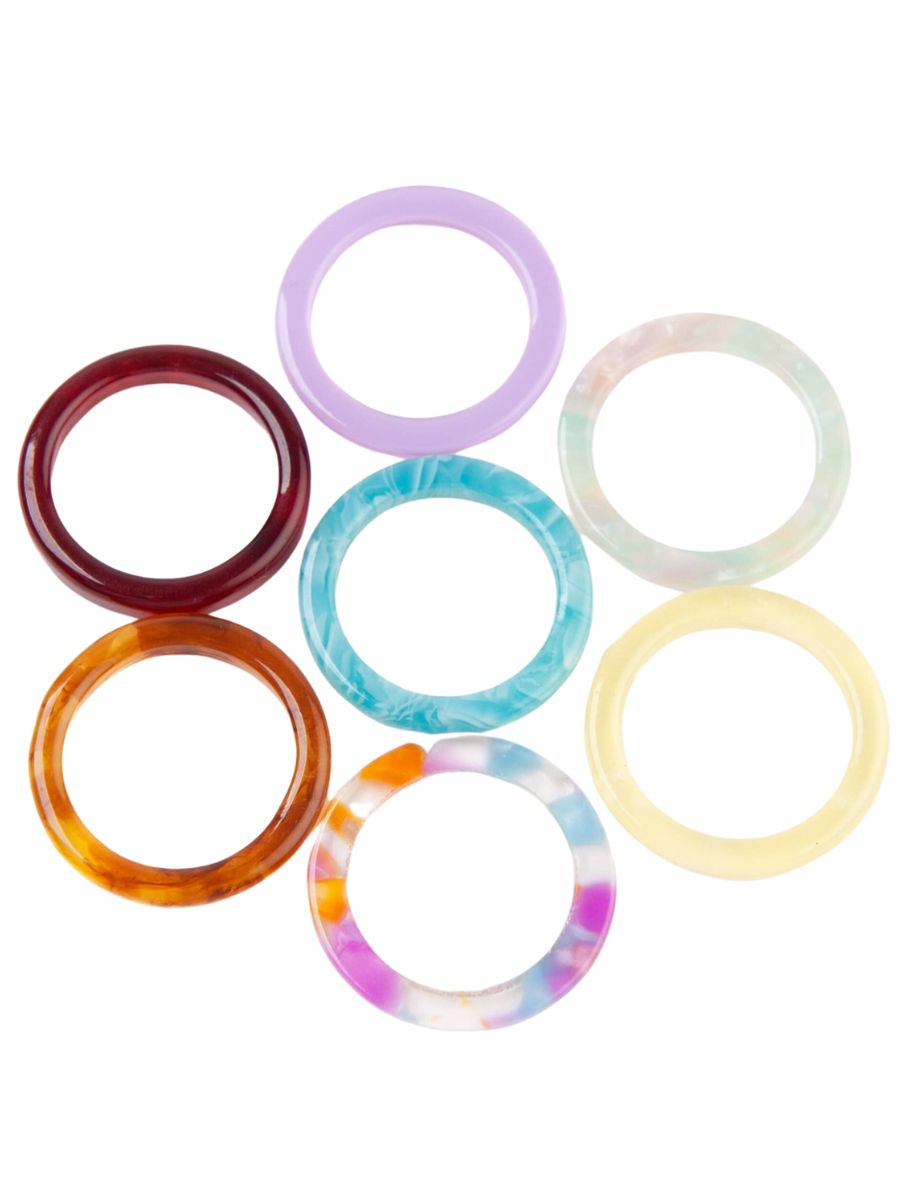 DELECTABLE RESIN RING