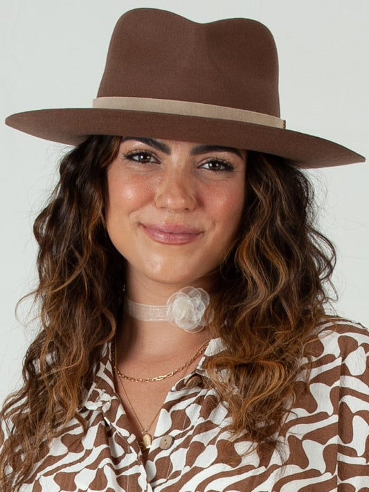 CLASSIC ROSETTE CHOKER NECKLACE