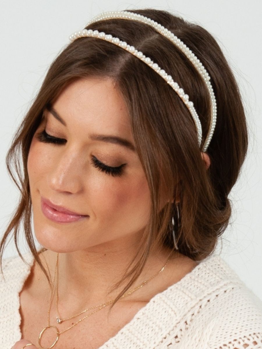 PEARL STRAND HEADBAND