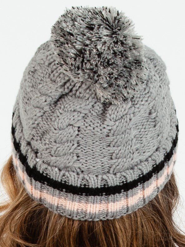 PRINCETON VARSITY BEANIE-GREY