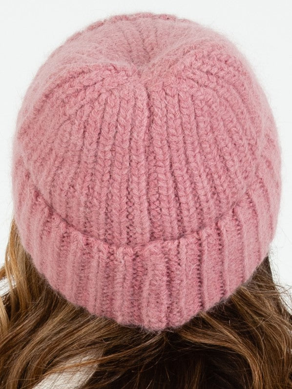 BOGODA SOFT RIBBED BEANIE-MAGENTA