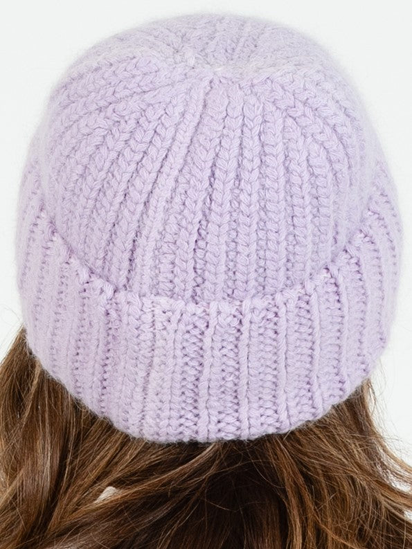 BOGODA SOFT RIBBED BEANIE-LAVENDER