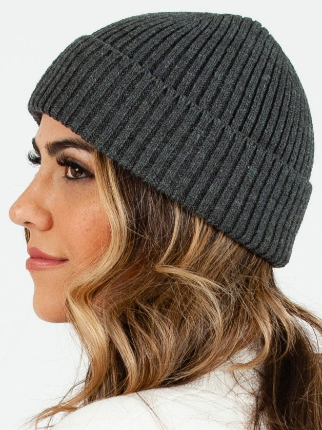 K2 II FISHERMAN BEANIE-H. CHARCOAL