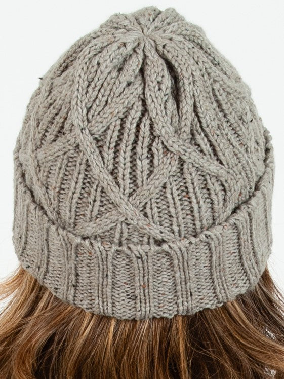 VINSON SPECKLED BEANIE-GREY