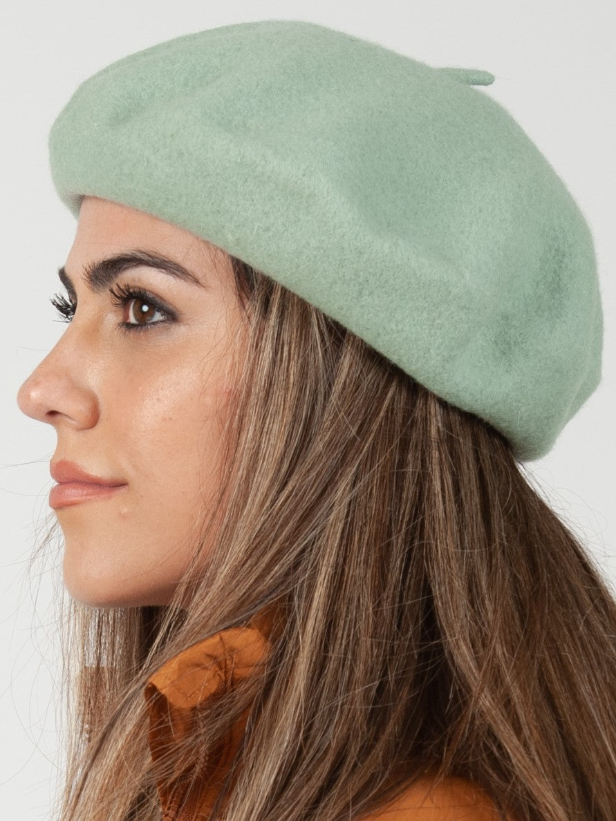 CHERIE CLASSIC BERET-MINT