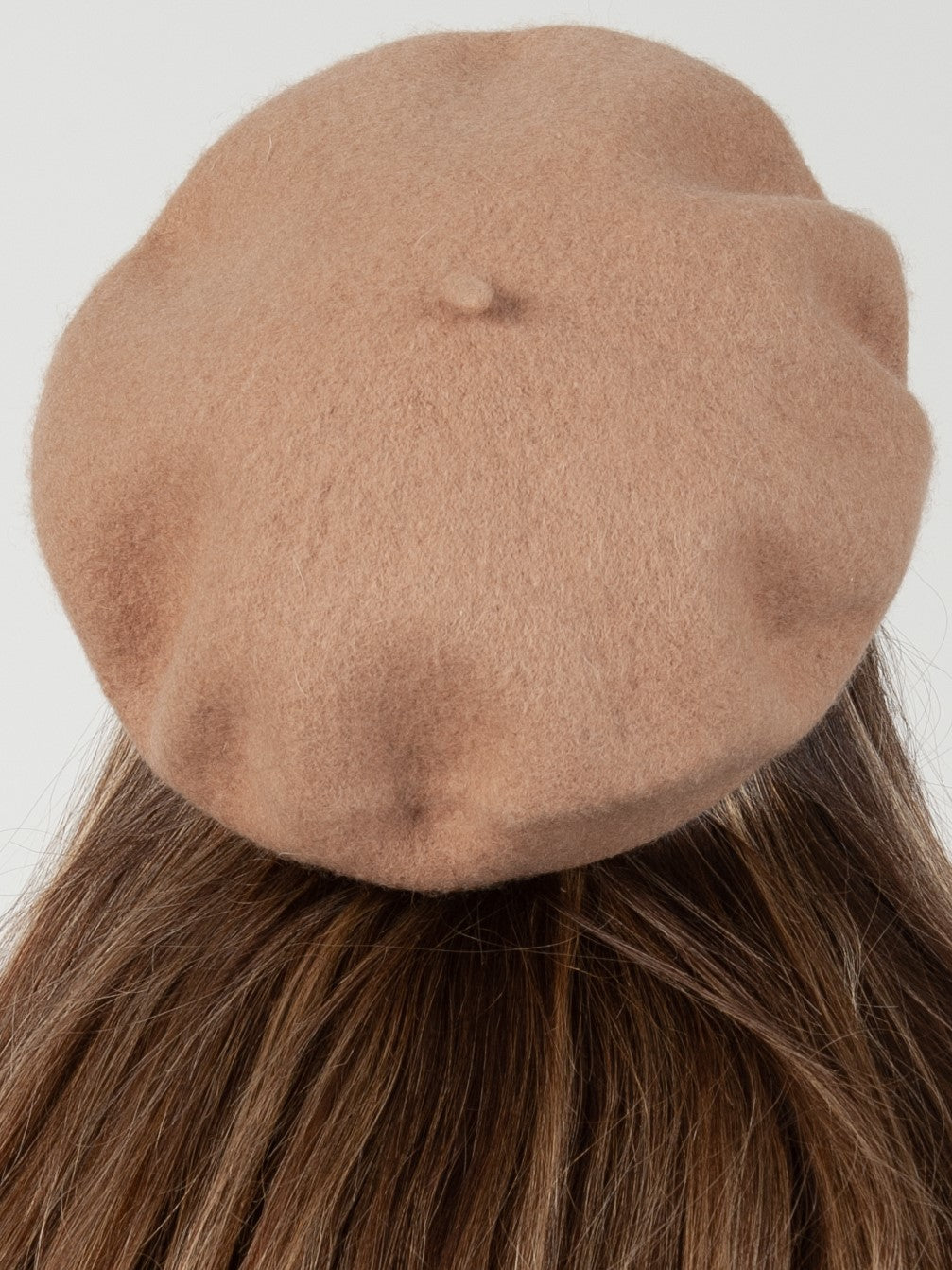 CHERIE CLASSIC BERET-TAN