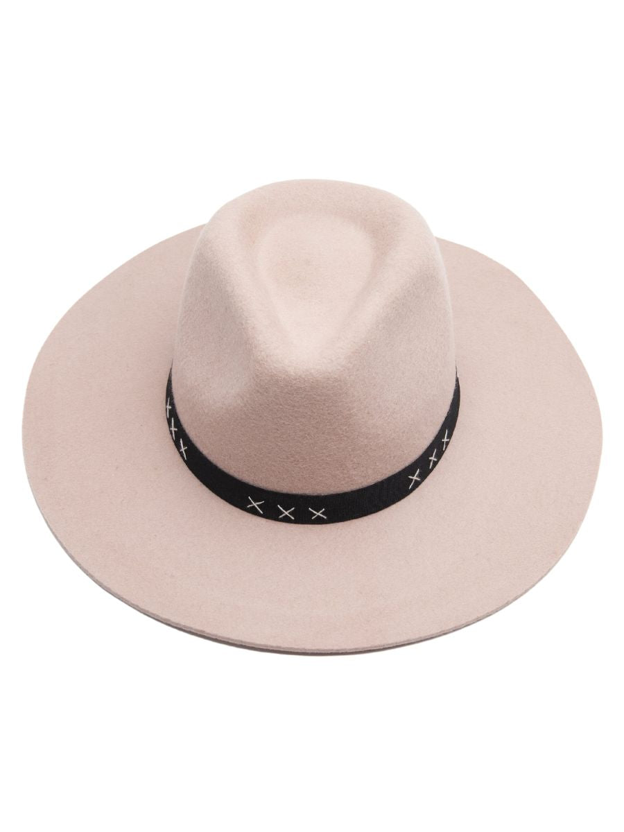CONSTANCE WESTERN WOOL HAT-CEYLON