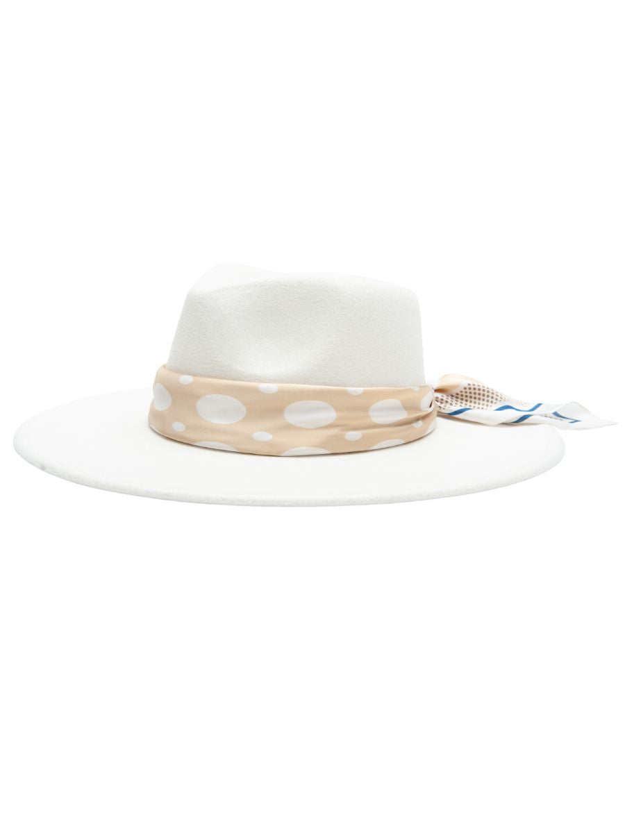 WHITE RANCHER HAT