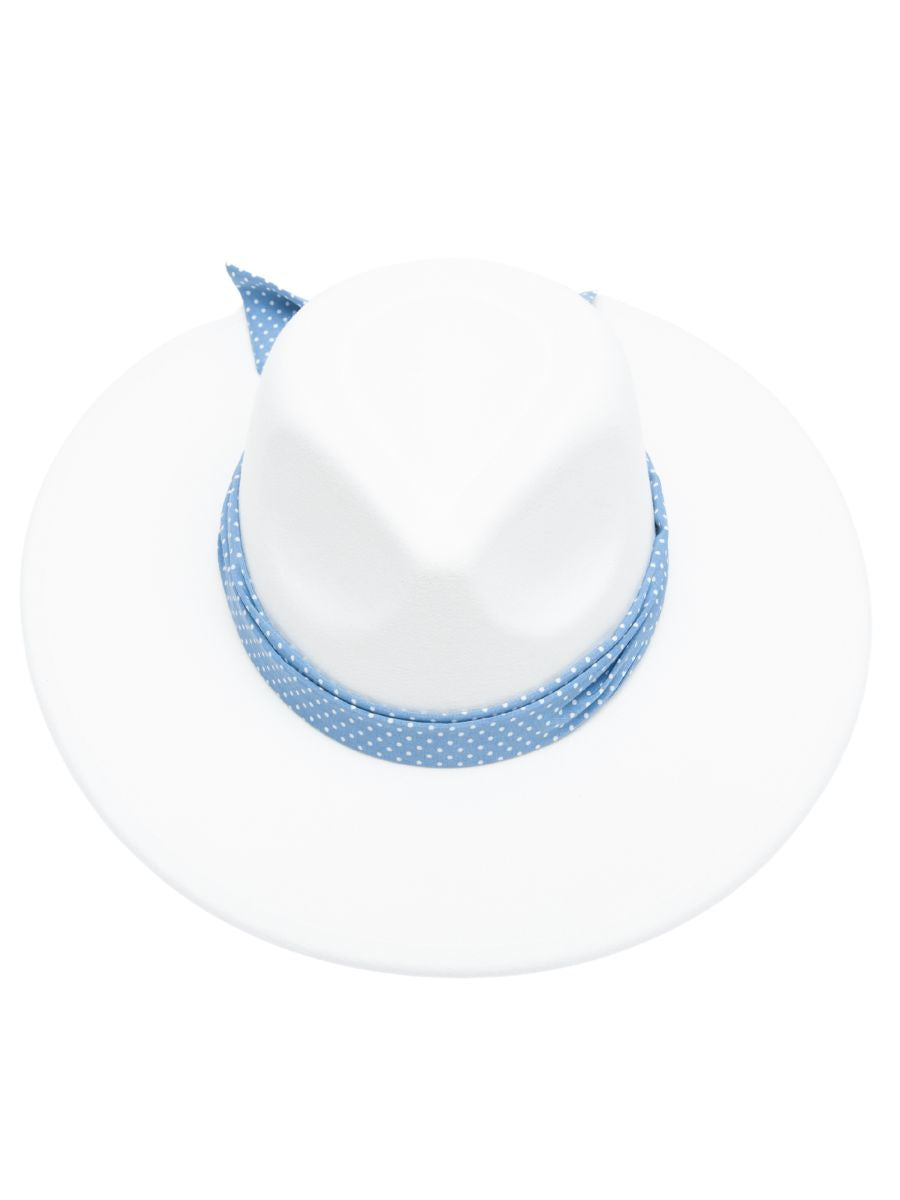 WHITE RANCHER HAT