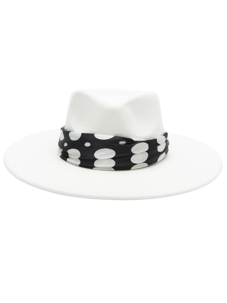 WHITE RANCHER HAT