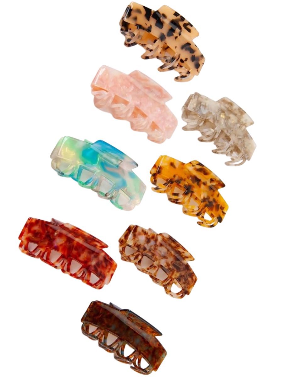 DENTY RESIN HAIR CLAW