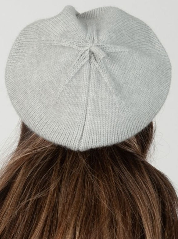 SOPHIA SWEATER BERET-GREY