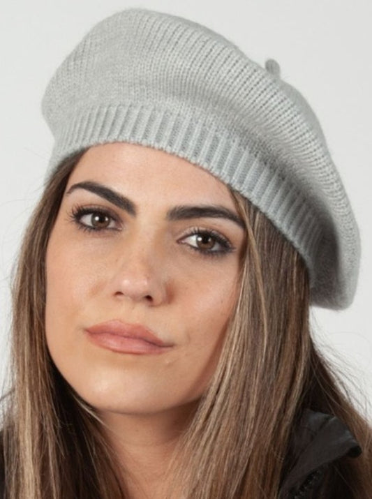SOPHIA SWEATER BERET-GREY