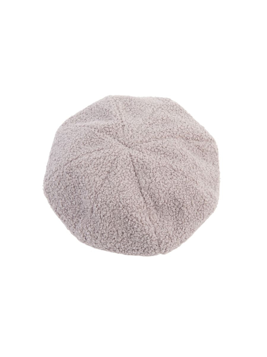 BECCA SHERPA BERET-GREY