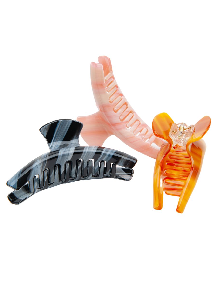 ZEBRA STRIPES HAIR CLAW