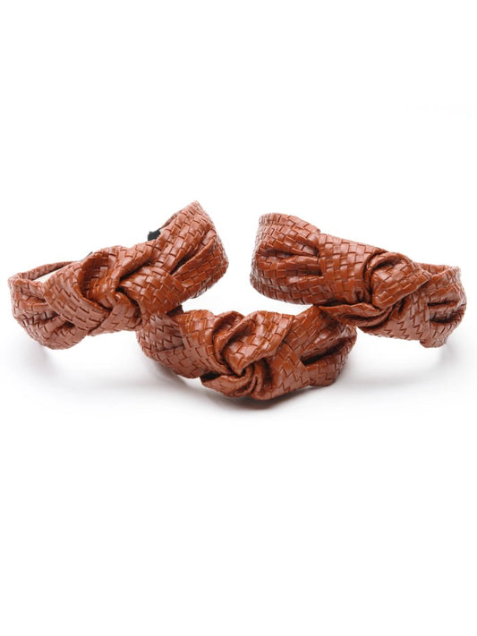 BOTTEGAISH HEADBAND-TAN