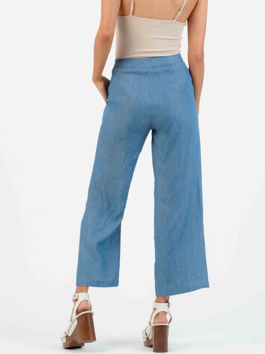 PARKER HIGH WAISTED CULOTTES-DENIM