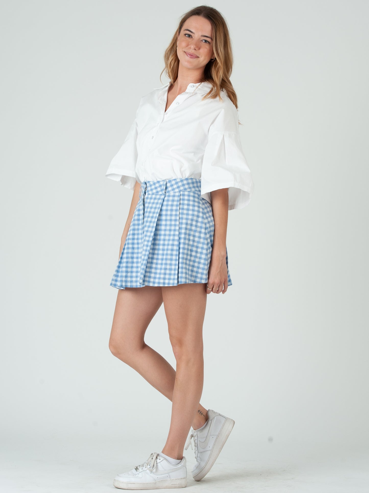 GINGHAM SKIRT