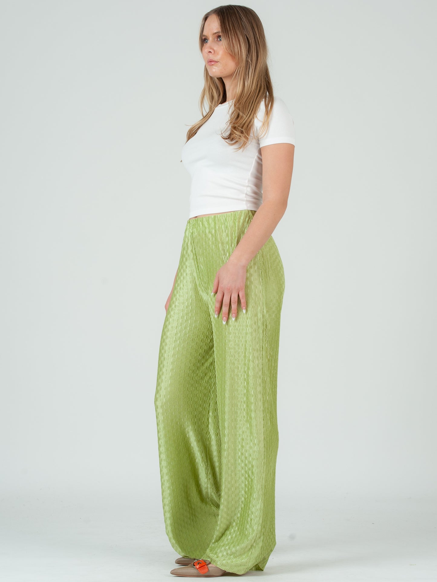 PHYLLIS PULL ON PANT-AVOCADO