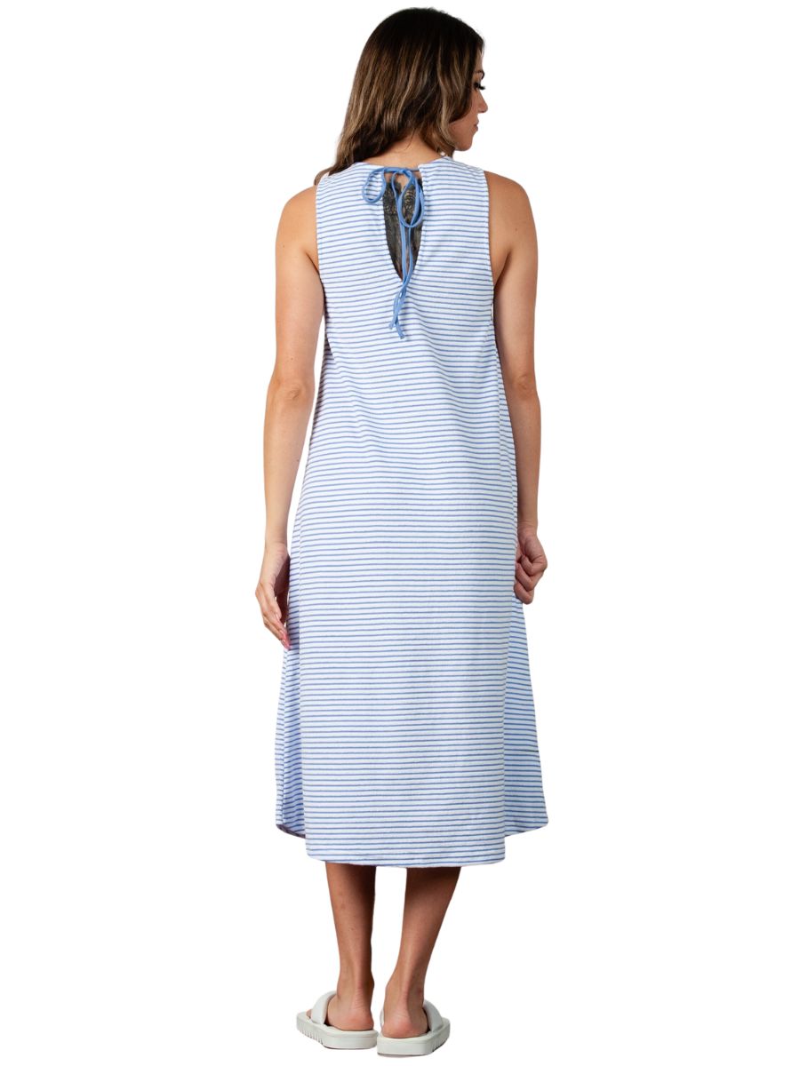 TERRY CLOTH MAXI DRESS