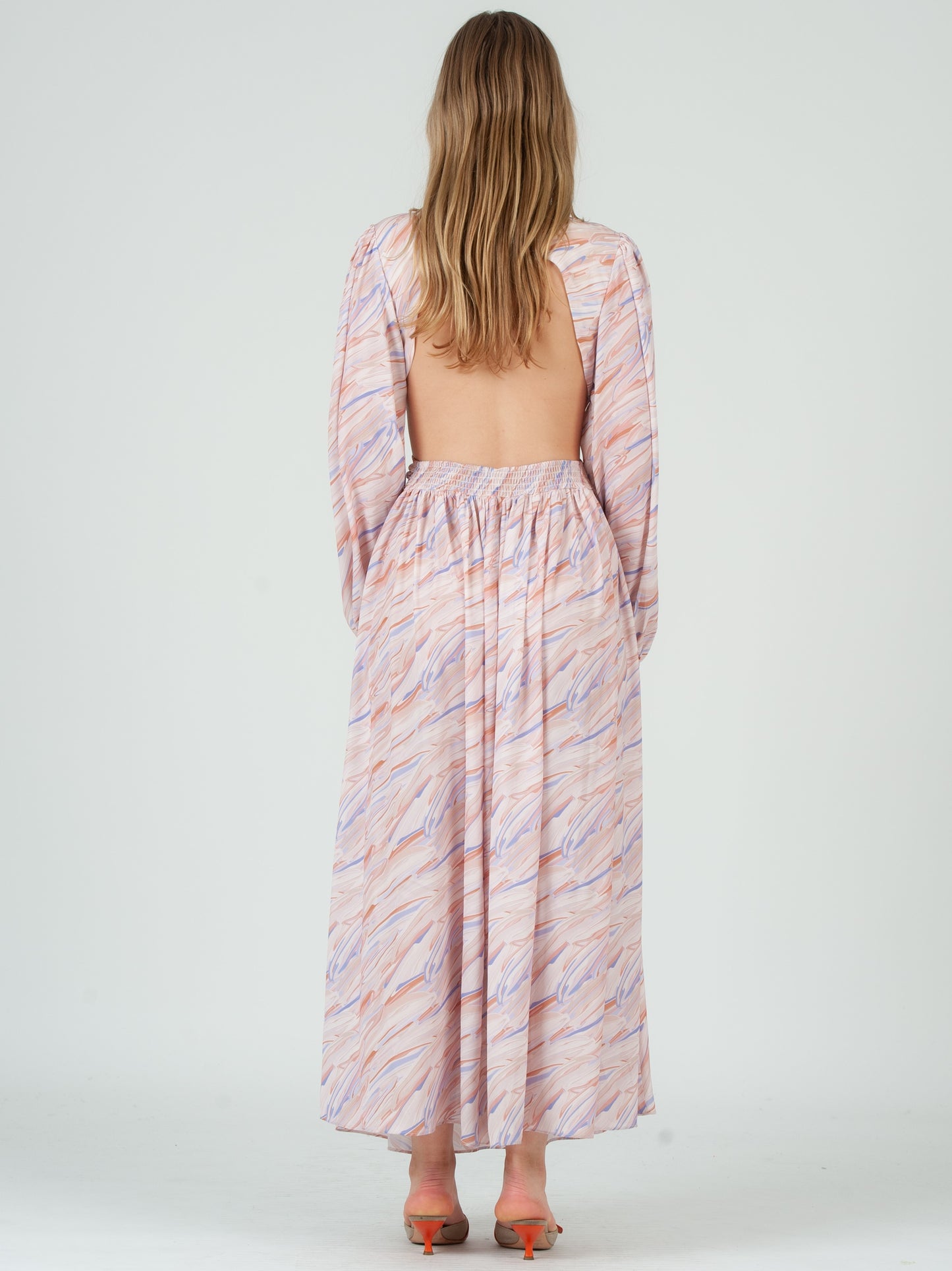 PRINTED MAXI DRESS