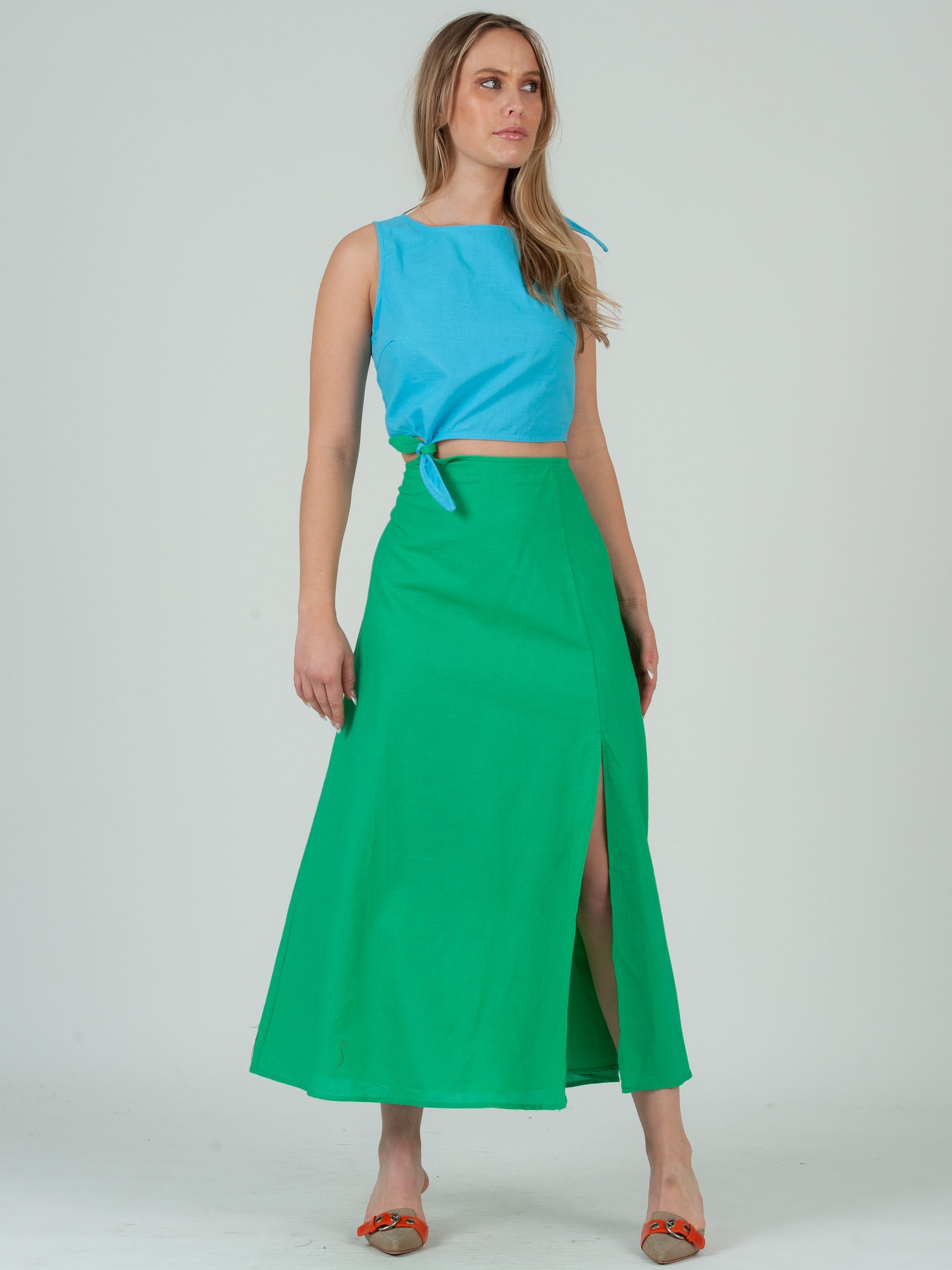 COLORBLOCK DRESS