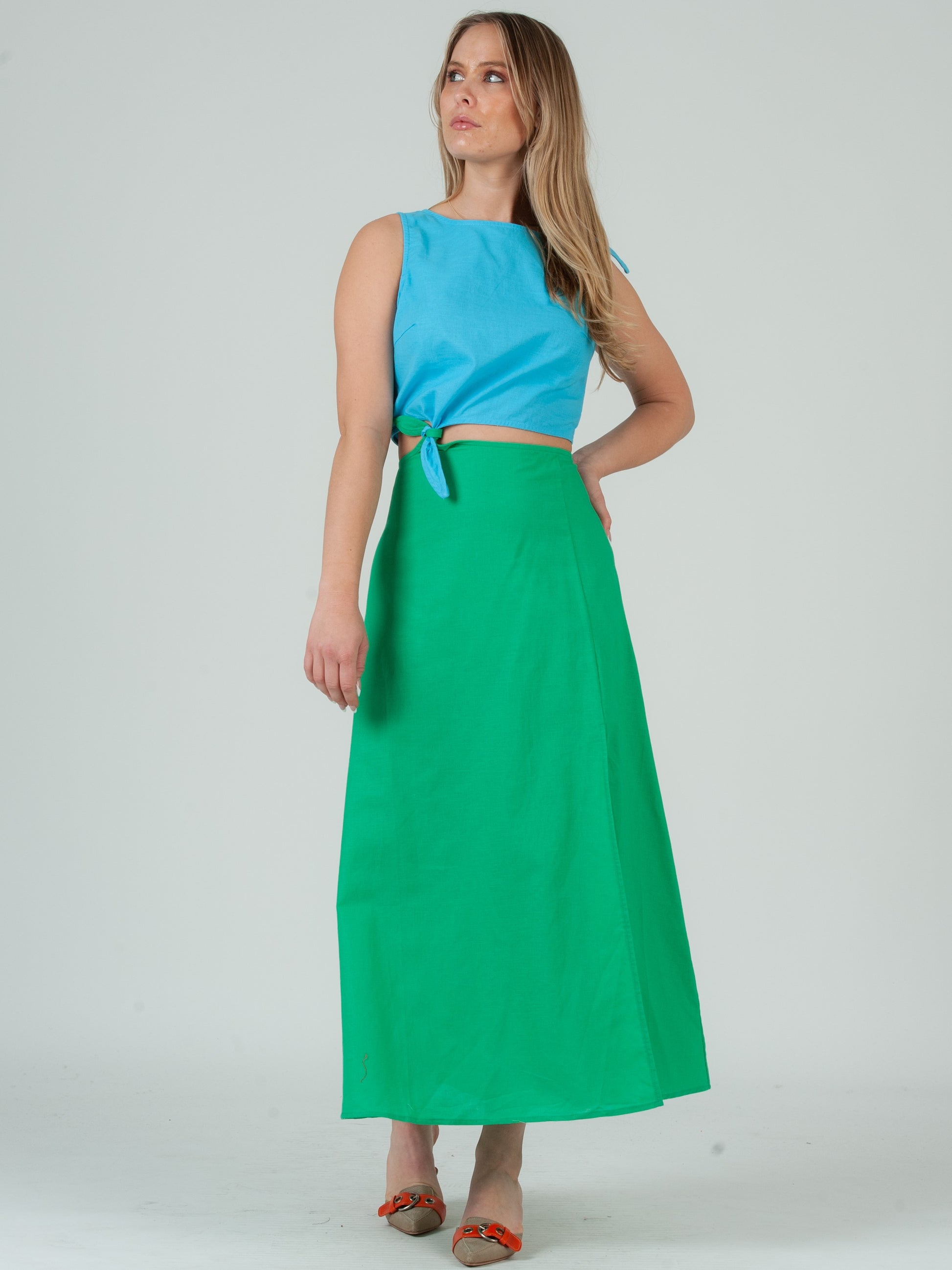 COLORBLOCK DRESS