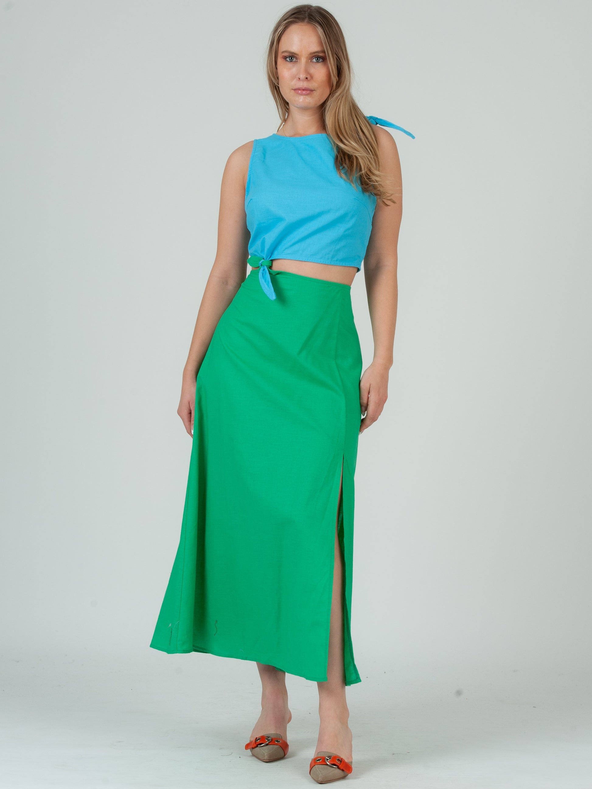 COLORBLOCK DRESS