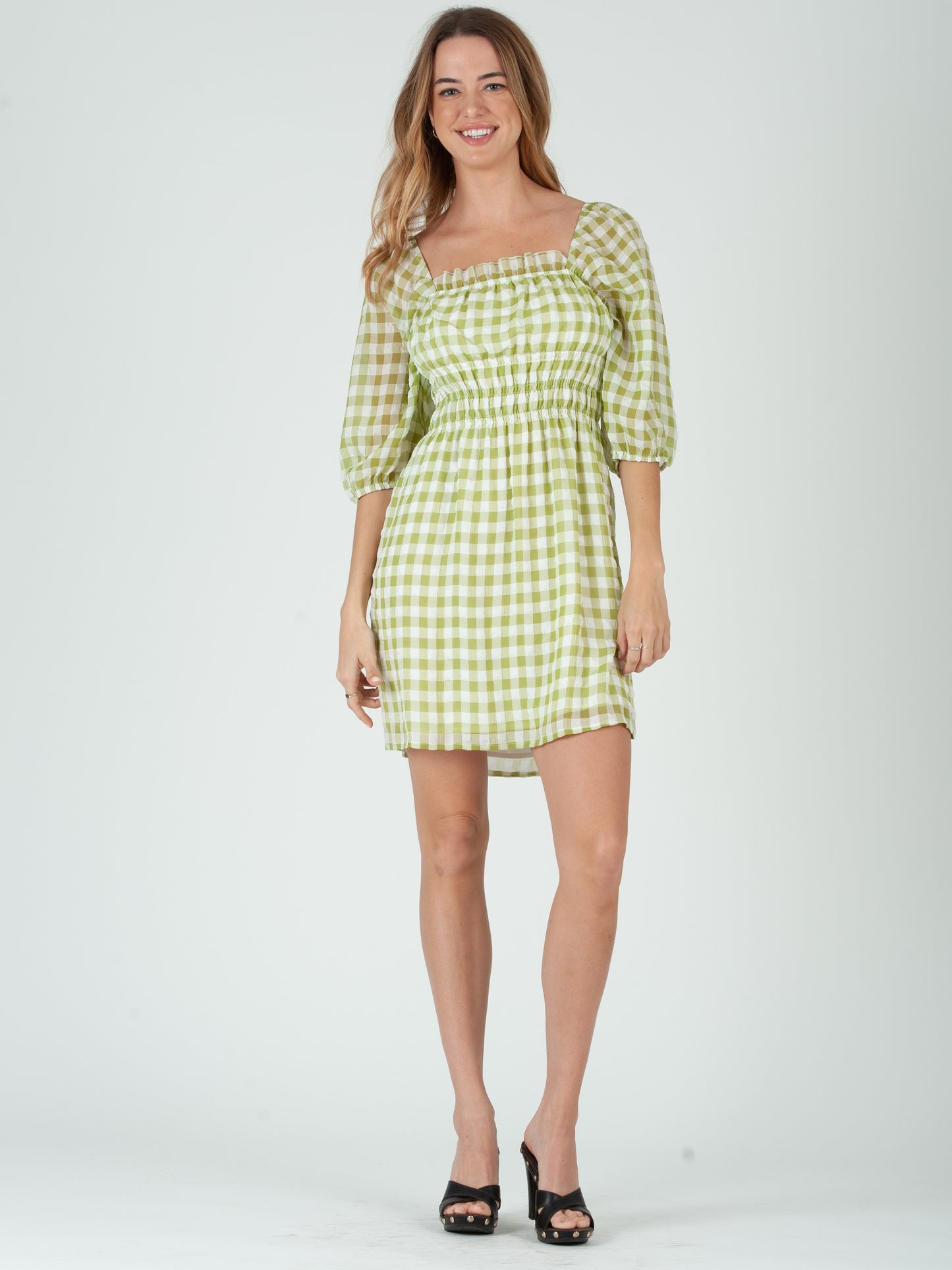 Women's Smocked Mini Dress