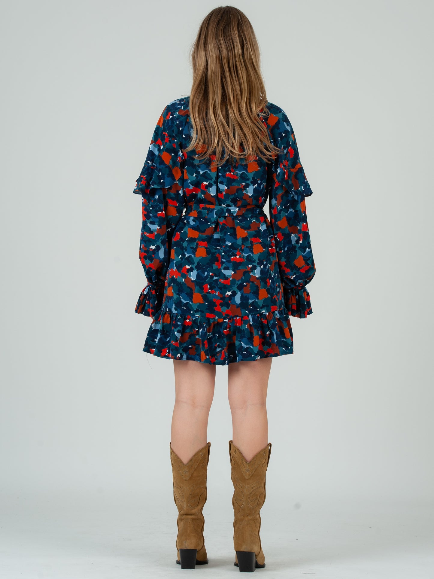 Women's Abstract Printed Dress