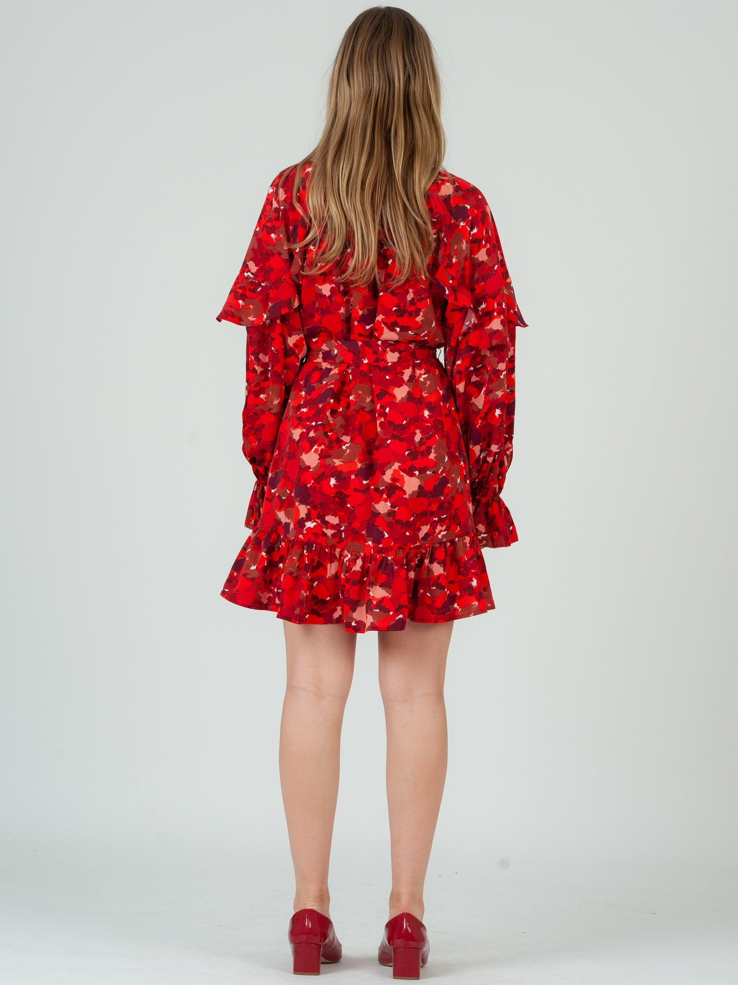 Women's Abstract Printed Dress