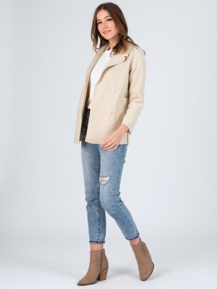 WESTRIDGE BLAZER JACKET-IVORY