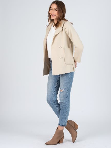 WESTRIDGE BLAZER JACKET-IVORY