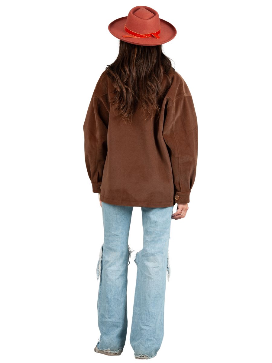 Women's Solid Shacket