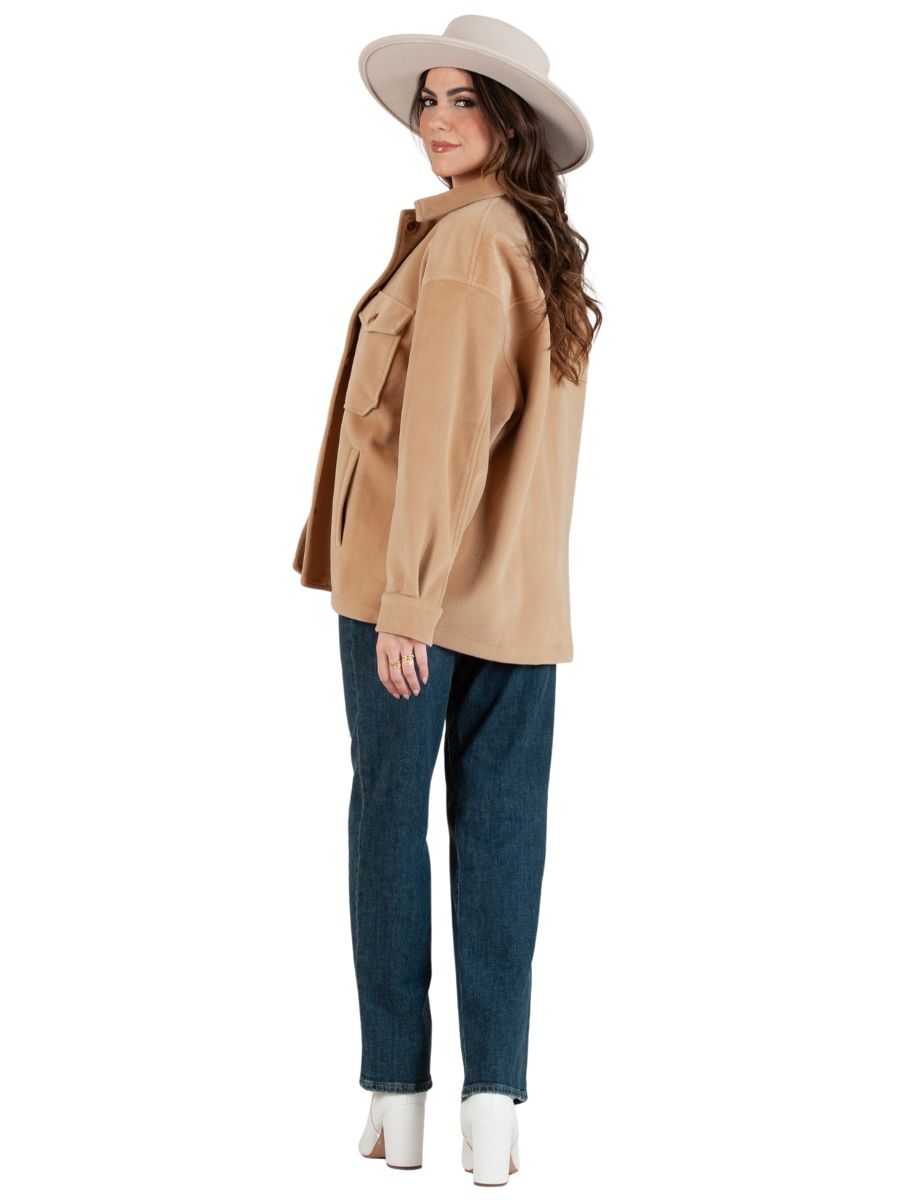 Women's Solid Shacket
