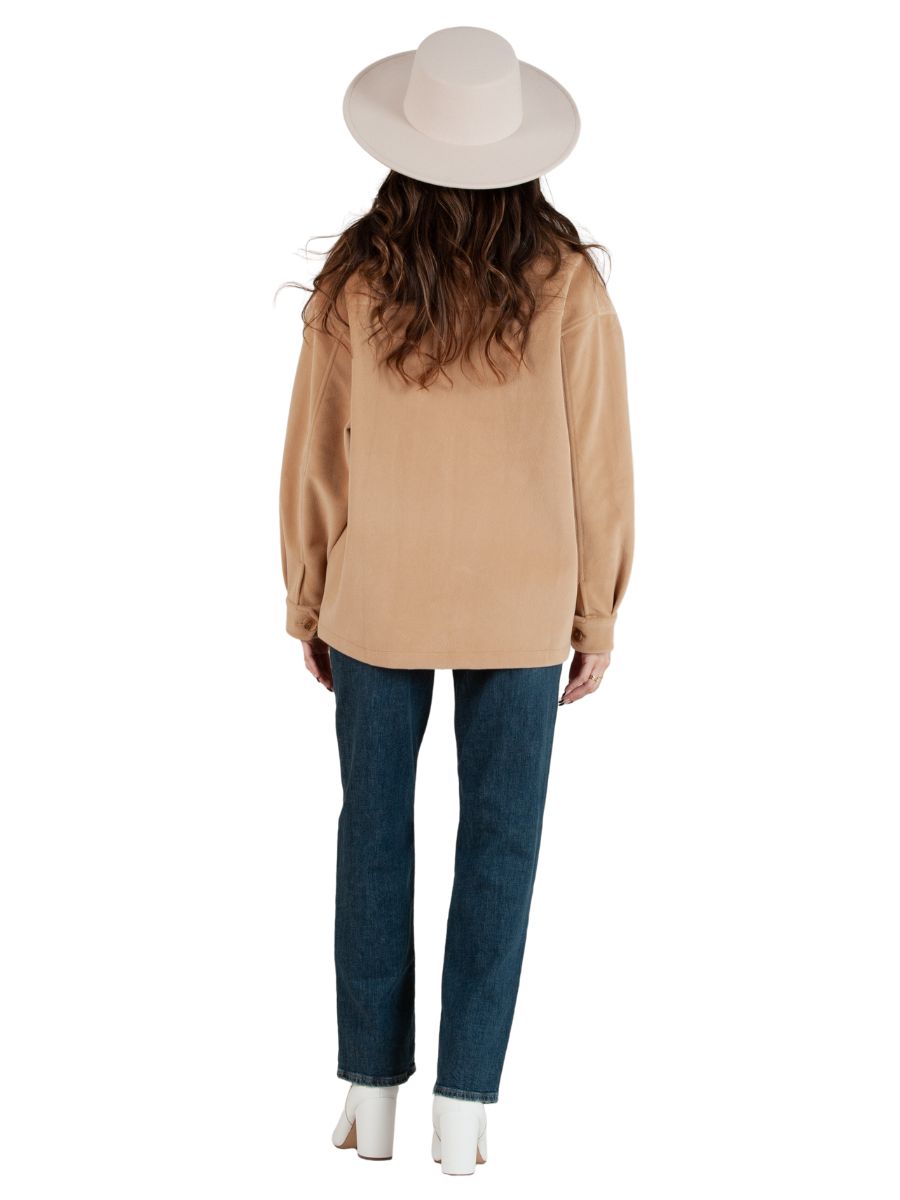 Women's Solid Shacket