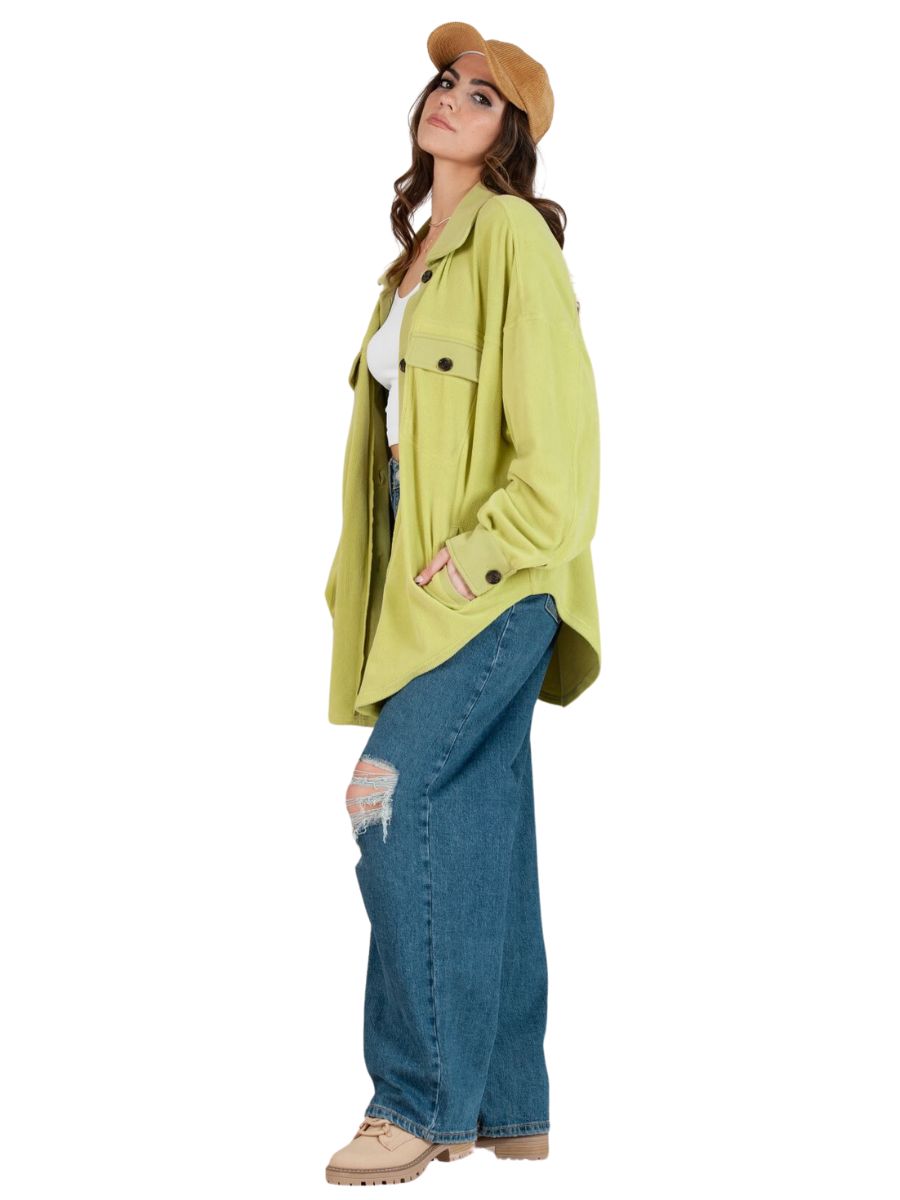 CALLIE SLOUCHY SHACKET-LIME