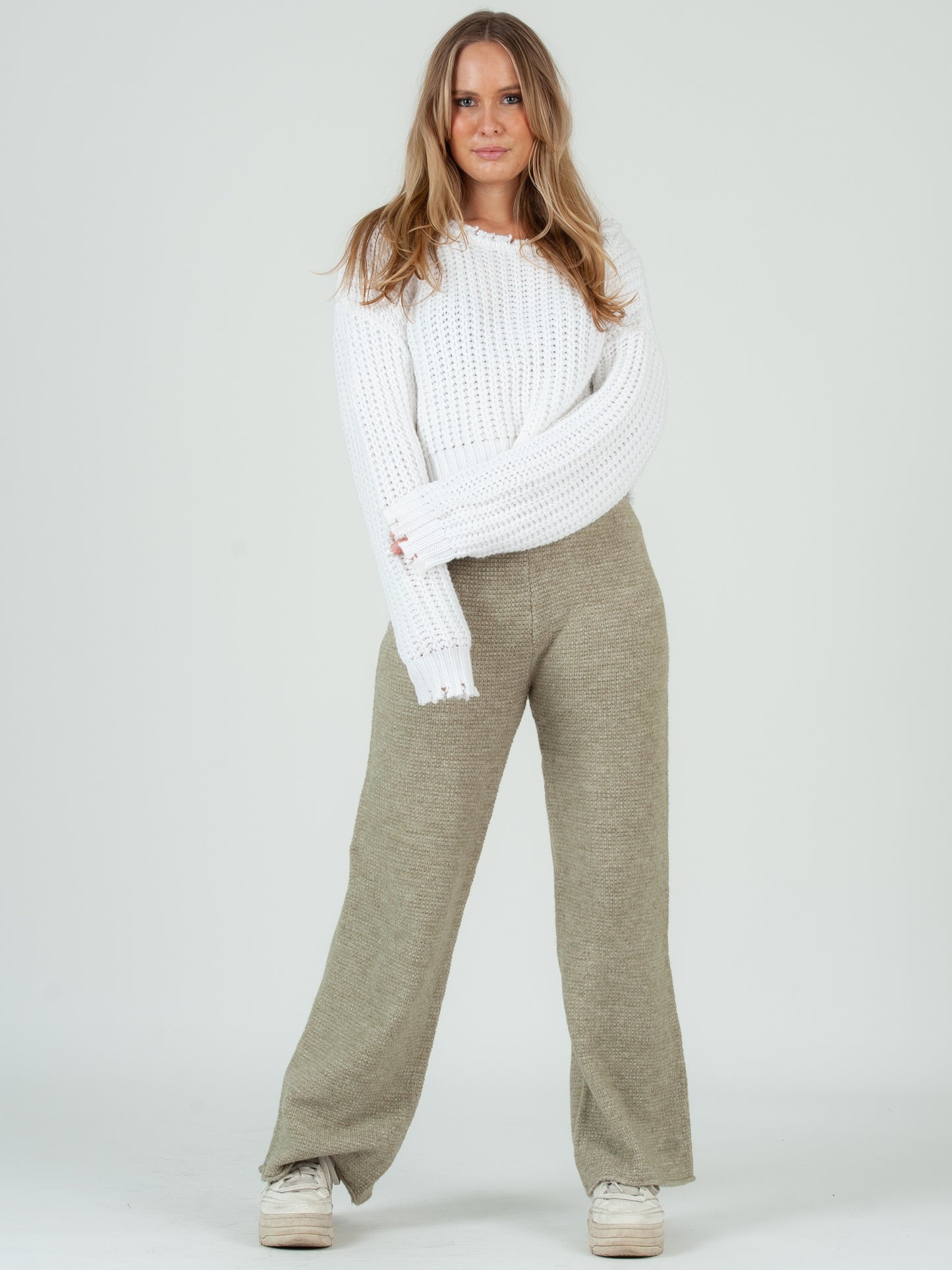 KNIT SWEATER PANT