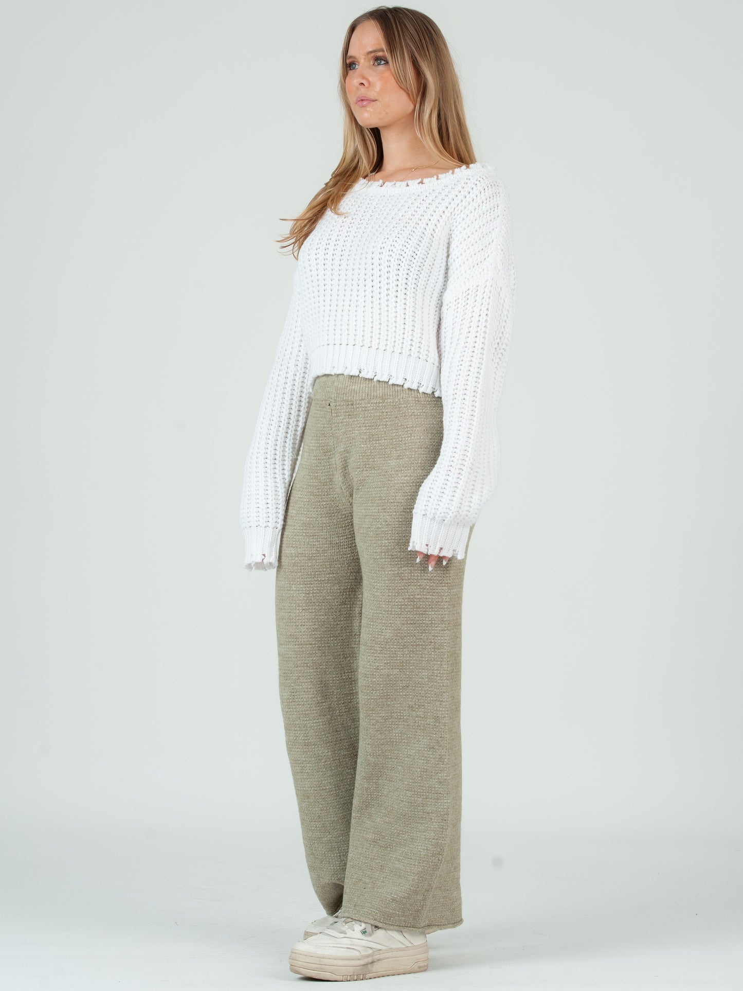 KNIT SWEATER PANT