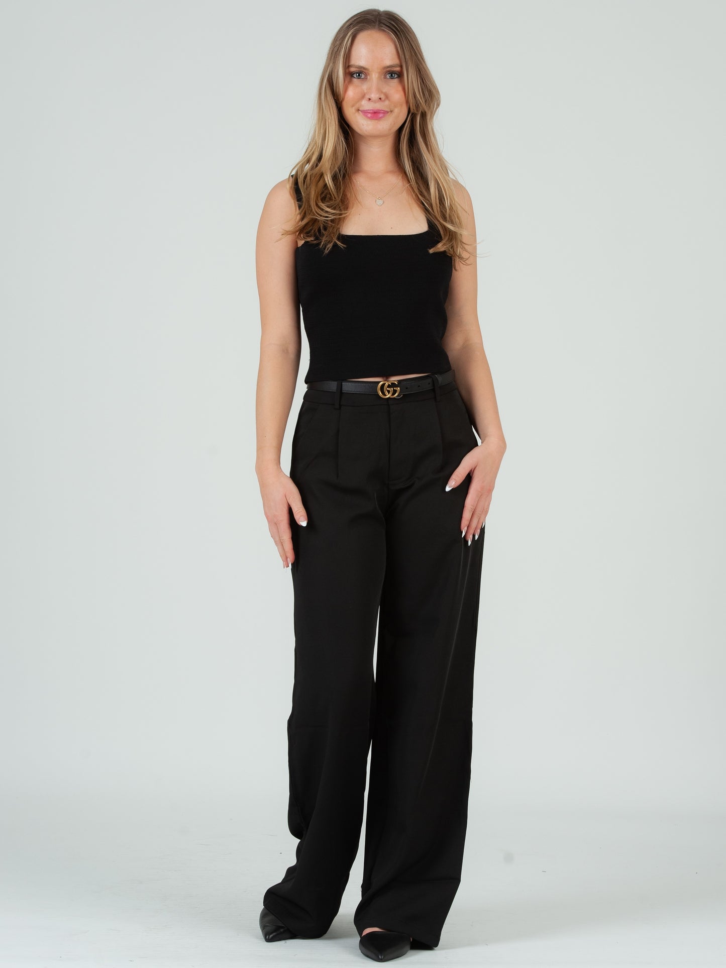 BLACK TROUSER PANTS