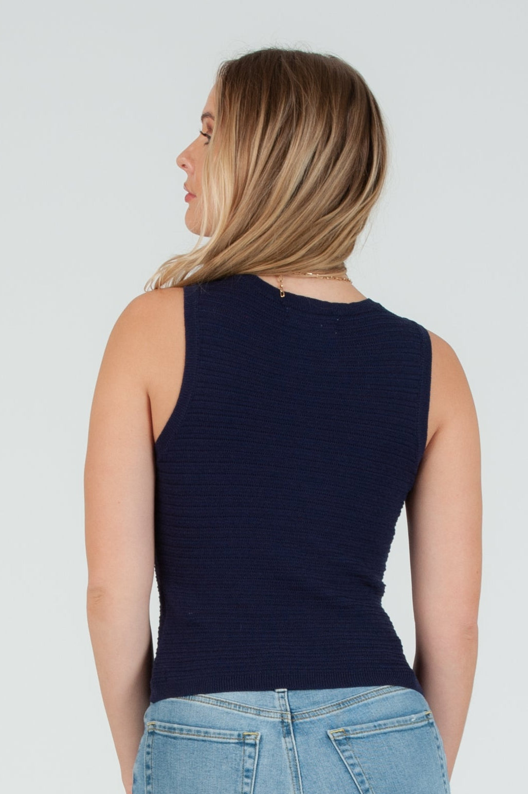Women's Spring Knit Shell Tank Top