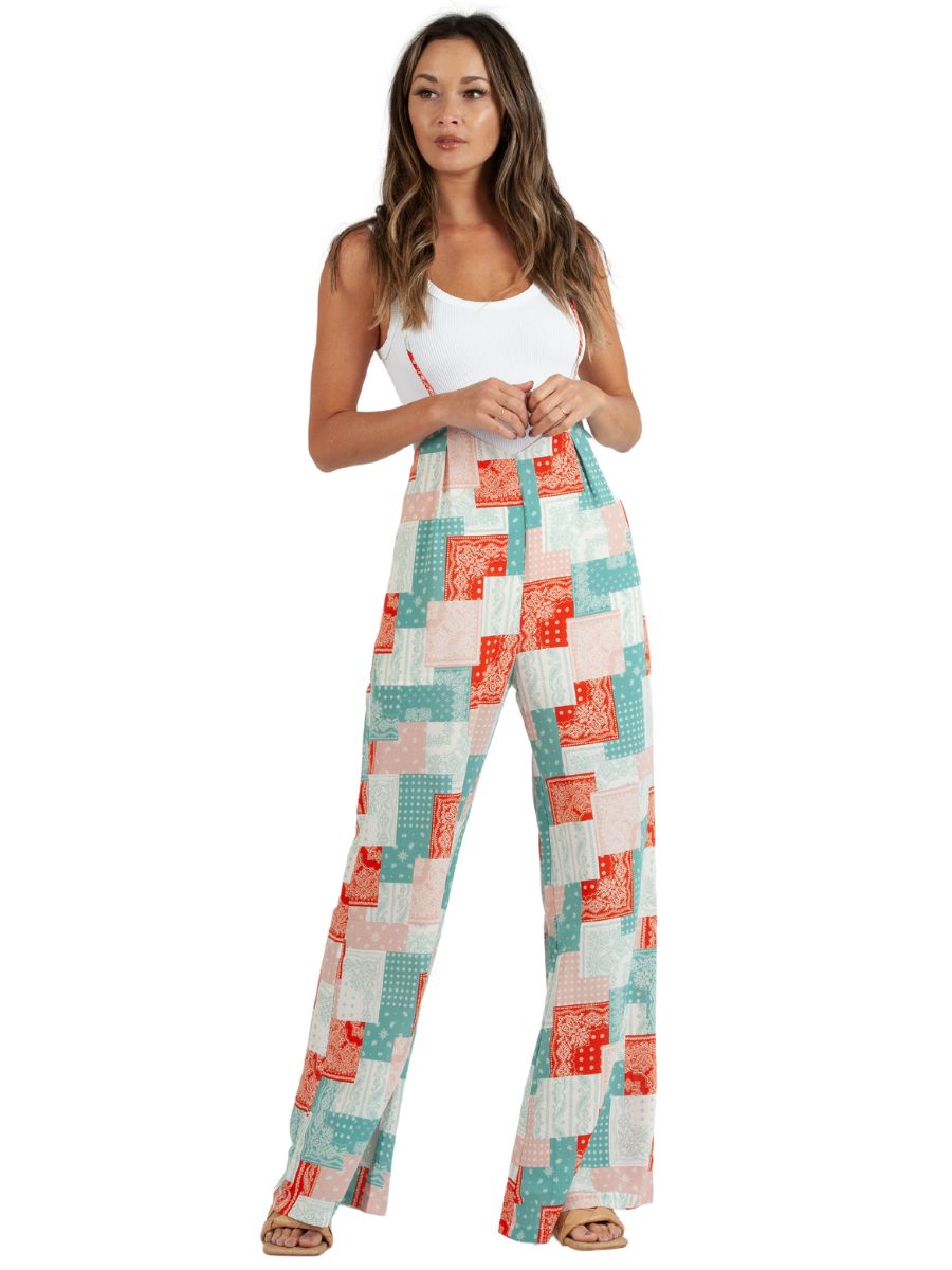 JORDAN JUMPSUIT-CORAL PATCH