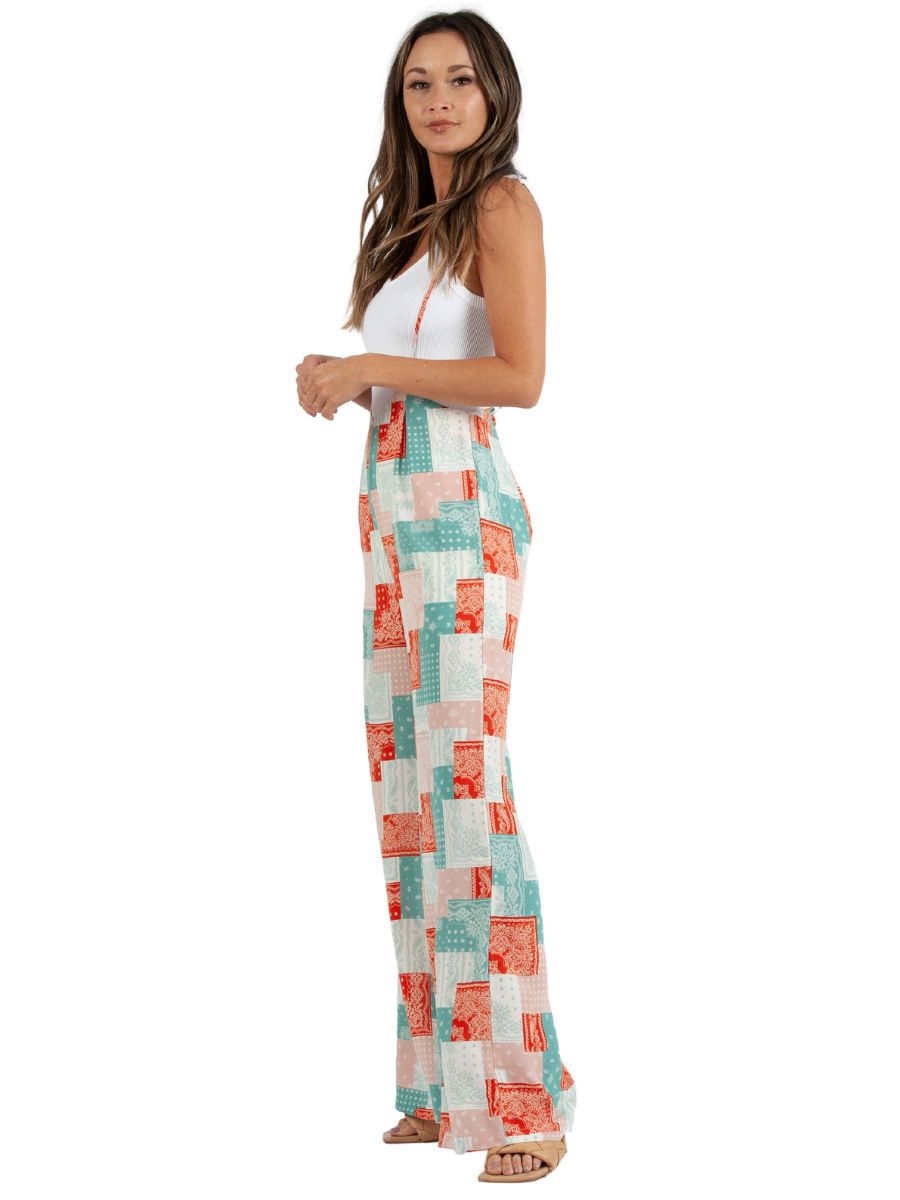 JORDAN JUMPSUIT-CORAL PATCH