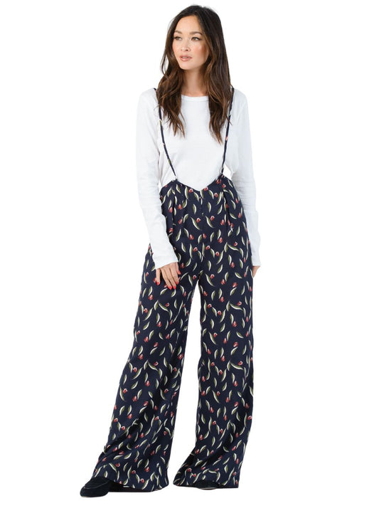 JORDAN JUMPSUIT-NAVY FLORAL