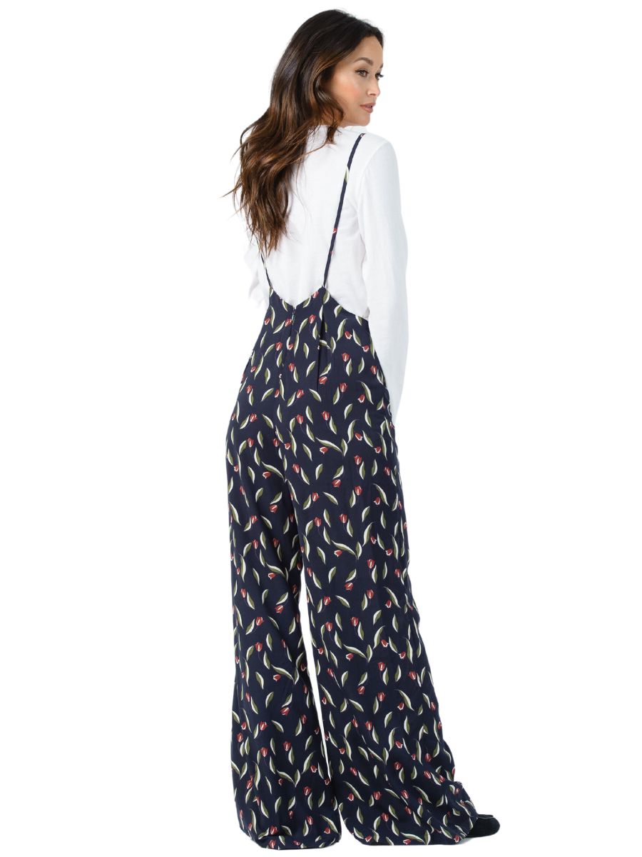 JORDAN JUMPSUIT-NAVY FLORAL