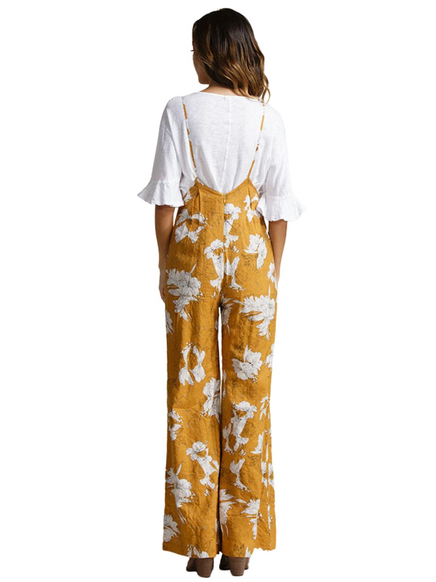 JORDAN JUMPSUIT-SUNSET HIBISCUS