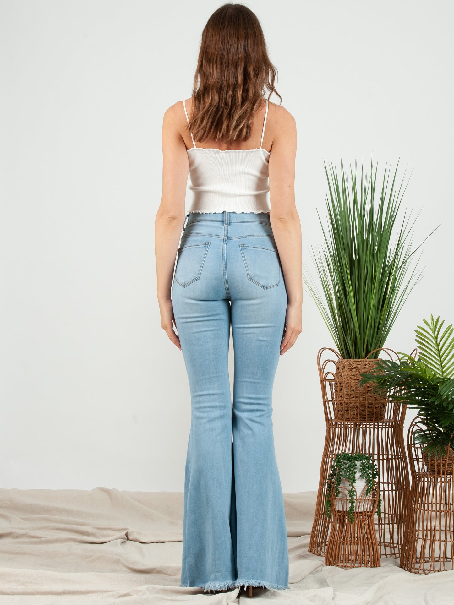 HONEY KNIT TANK-WHITE