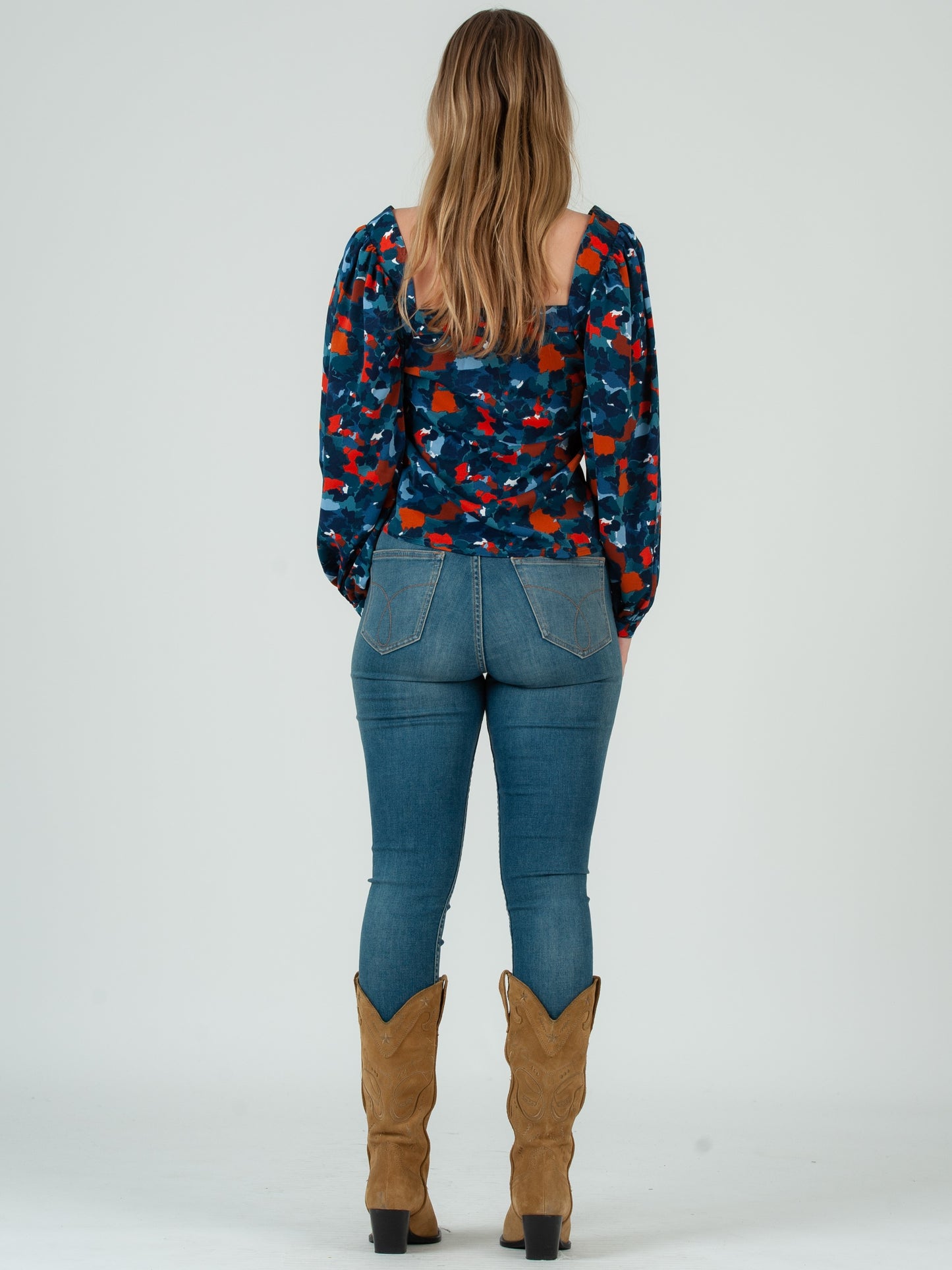 Women's Abstract Printed Blouse