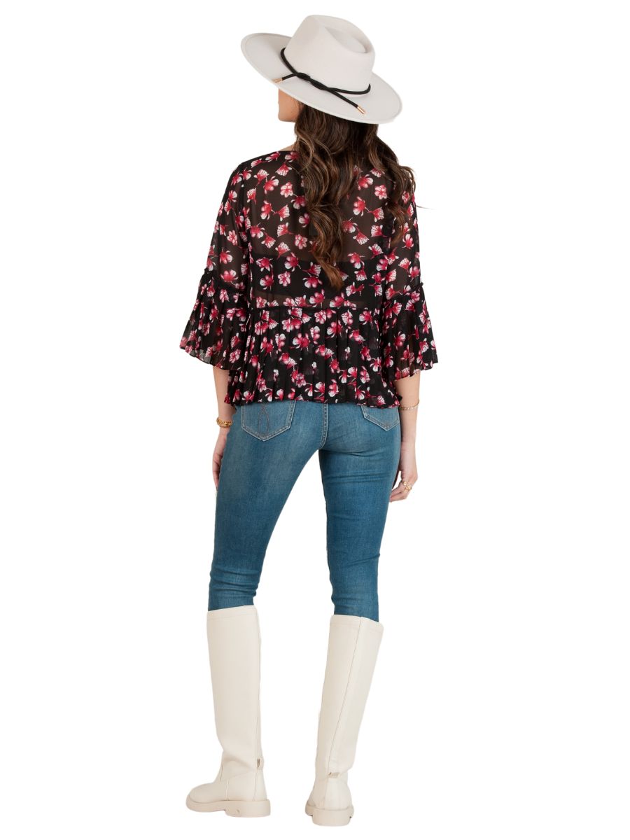 Women's Floral Print Blouse